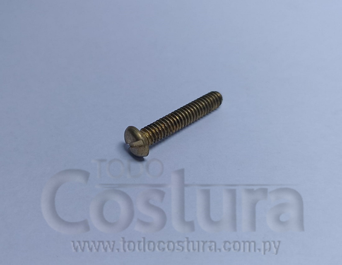 TORNILLO DE BRONCE FIJ. CABLE A TIERRA 5/32 X 3/4  P/ PLANCHA BLANCAPRESS PROF-PCV