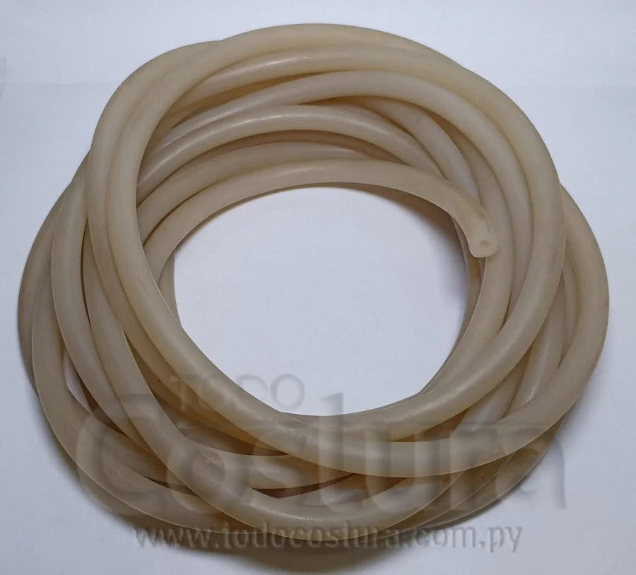 MANGUERA SILICONA 9 X 3 MM. TRANSLUCIDO P/ PLANCHA BLANCAPRESS PROF-PCV