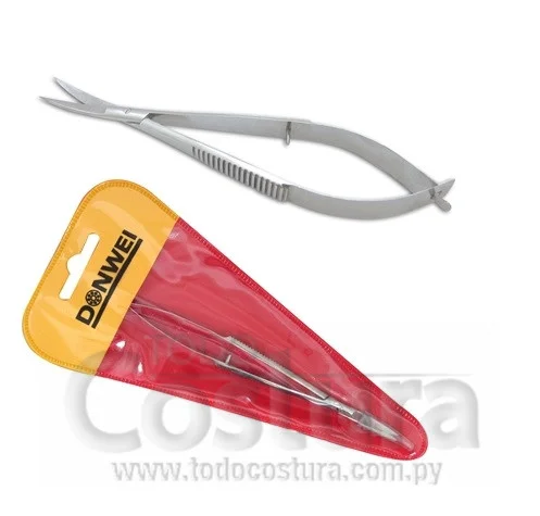 TIJERA ALICATE ASEO (4 7/8 PULG. - CURVA) DONWEI