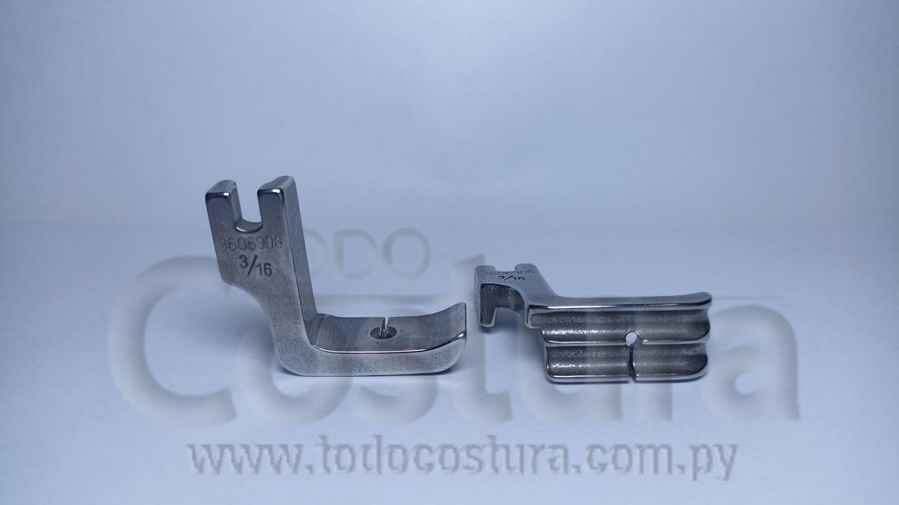 PRENSATELA P/ VIVO (3/16 - DOBLE) RECTA INDUSTRIAL