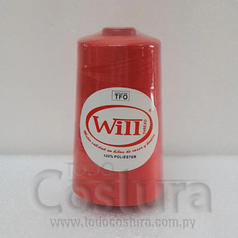 HILO DE COSER WILL (109 - ROJO - 5000Y) 40/2 -TFO