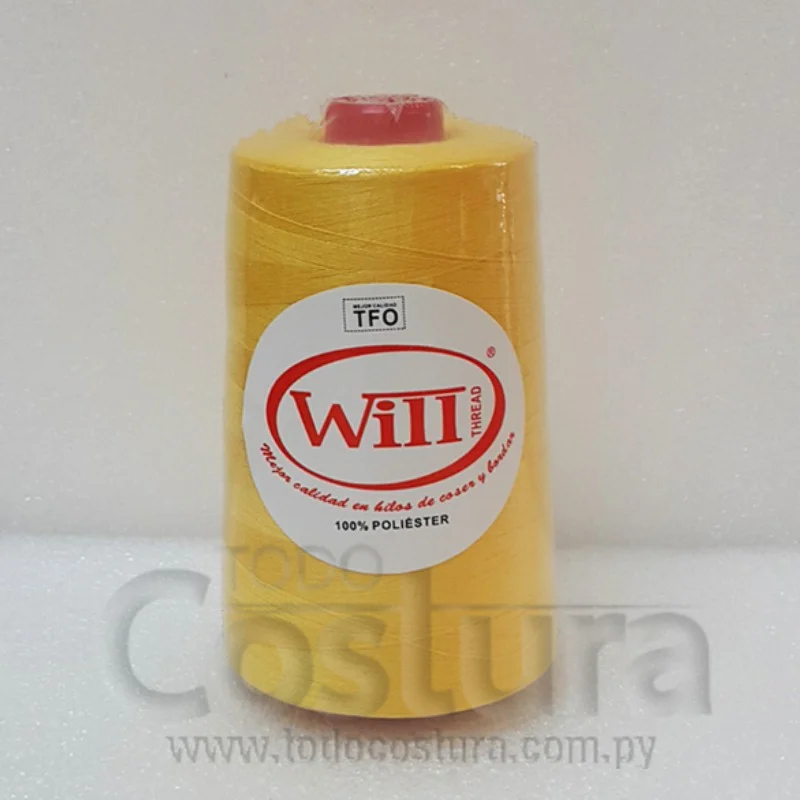 HILO DE COSER WILL (135 - AMARILLO - 5000Y) 40/2 -TFO