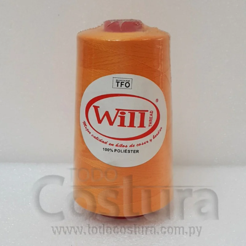 HILO DE COSER WILL (143 - NARANJA - 5000Y) 40/2 -TFO