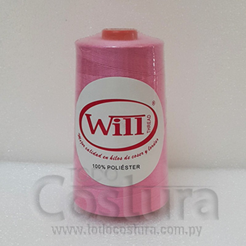 HILO DE COSER WILL (156 - ROSADO - 5000Y) 40/2 -TFO