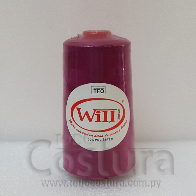 HILO DE COSER WILL (169 - ROSADO - 5000Y) 40/2 -TFO