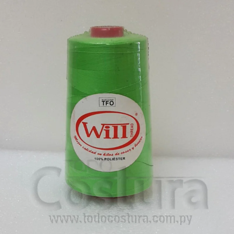 HILO DE COSER WILL (203 - VERDE - 5000Y) 40/2 -TFO