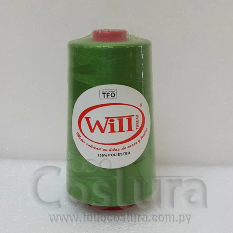 HILO DE COSER WILL (205 - VERDE - 5000Y) 40/2 -TFO