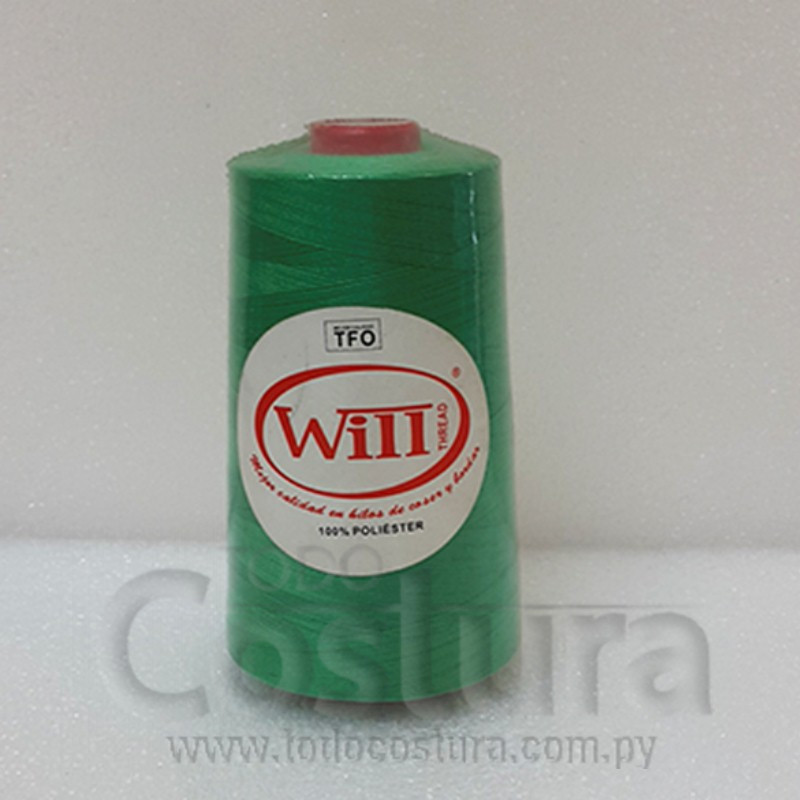 HILO DE COSER WILL (209 - VERDE - 5000Y) 40/2 -TFO