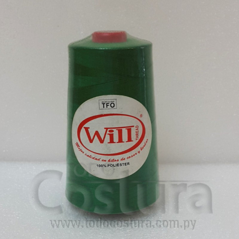 HILO DE COSER WILL (213 - VERDE - 5000Y) 40/2 -TFO