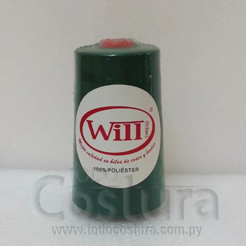 HILO DE COSER WILL (215 - VERDE OSCURO - 5000Y) 40/2 -TFO