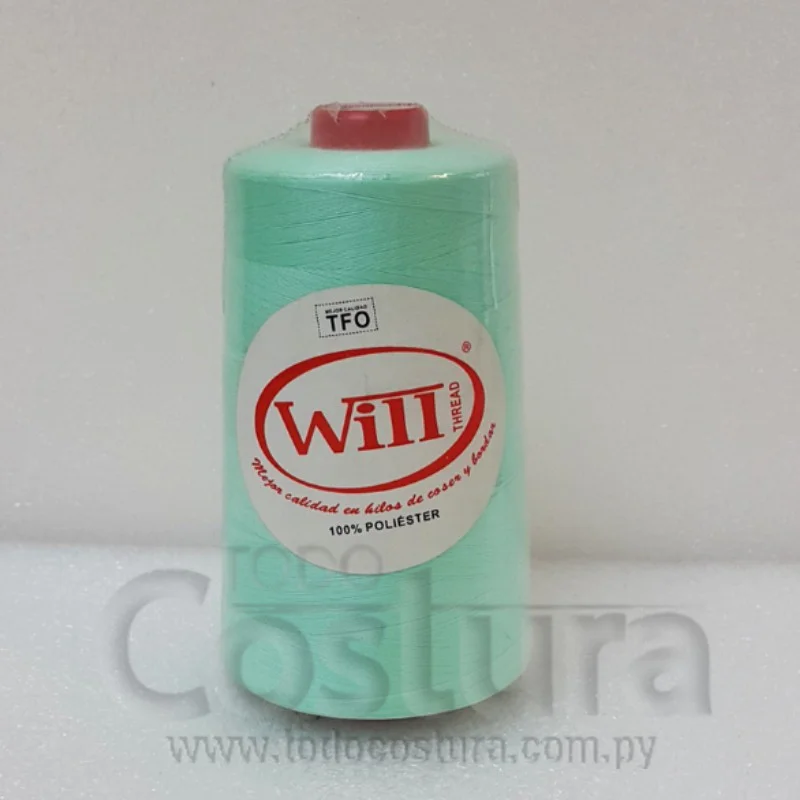 HILO DE COSER WILL (228 - VERDE AGUA - 5000Y) 40/2 -TFO