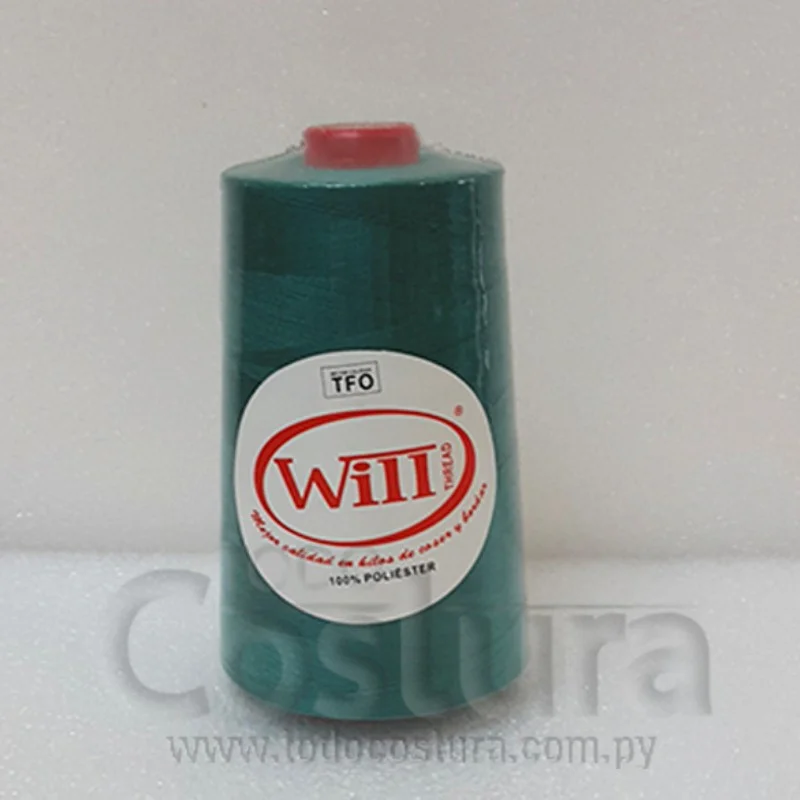 HILO DE COSER WILL (240 - VERDE - 5000Y) 40/2 -TFO