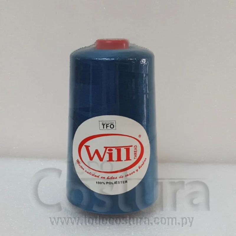 HILO DE COSER WILL (265 - TURQUESA OSCURO - 5000Y) 40/2 -TFO