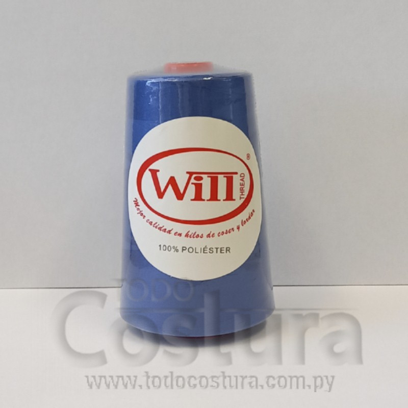 HILO DE COSER WILL (293 - AZUL - 5000Y) 40/2 -TFO