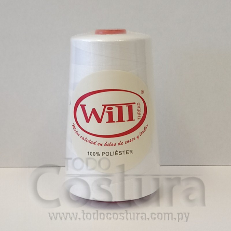 HILO DE COSER WILL (301 - BLANCO - 5000Y) 40/2 -TFO