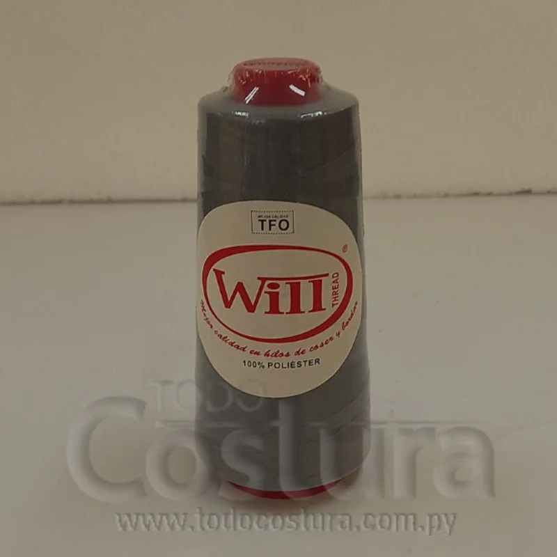 HILO DE COSER WILL (334 - GRIS - 5000Y) 40/2 -TFO