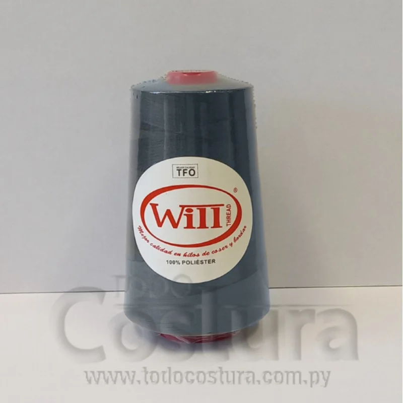 HILO DE COSER WILL (345 - GRIS OSCURO - 5000Y) 40/2 -TFO