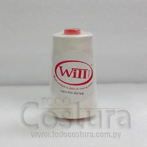 HILO DE COSER WILL (351 - GRIS CREMA - 5000Y) 40/2 -TFO