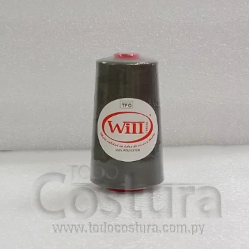 HILO DE COSER WILL (370 - GRIS VERDOSO - 5000Y) 40/2 -TFO