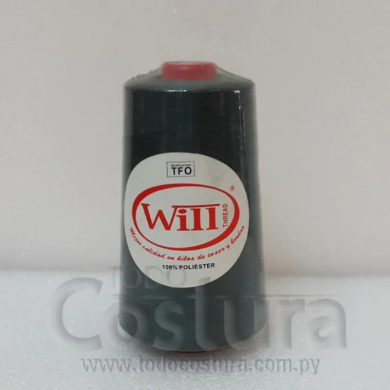 HILO DE COSER WILL (372 - VERDE CROMO - 5000Y) 40/2 -TFO
