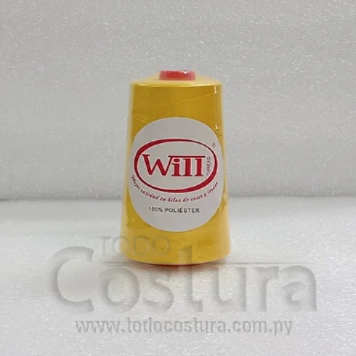 HILO DE COSER WILL (385 - AMARILLO DE ZINC - 5000Y) 40/2 -TFO