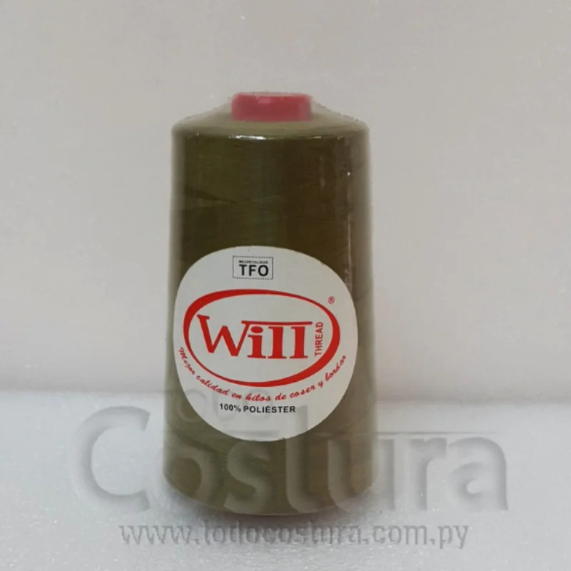 HILO DE COSER WILL (392 - VERDE HIERBA - 5000Y) 40/2 -TFO