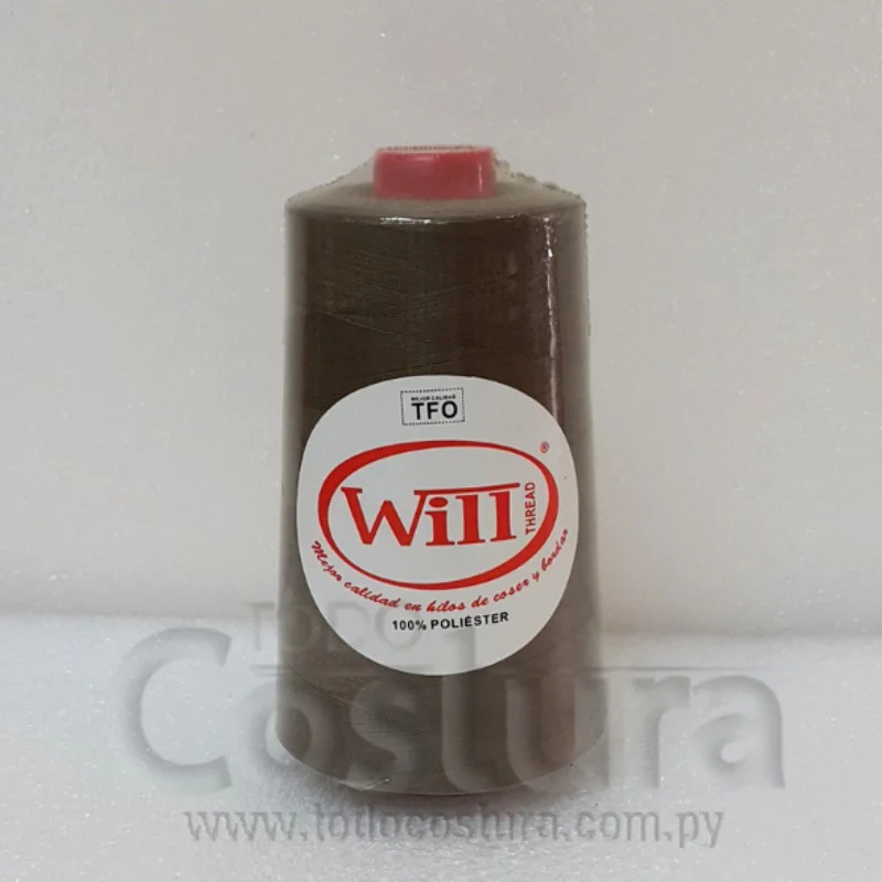 HILO DE COSER WILL (396 - PARDO ARCILLA  - 5000Y) 40/2 -TFO