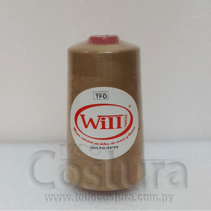 HILO DE COSER WILL (480 - MARRON CLARO - 5000Y) 40/2 -TFO