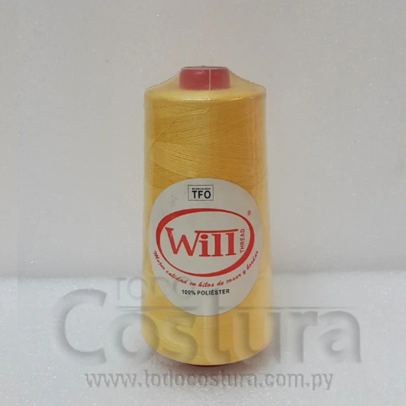 HILO DE COSER WILL (130 - AMARILLO - 2500Y) 40/2 -TFO
