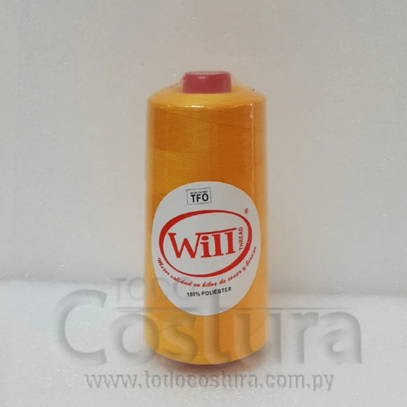 HILO DE COSER WILL (140 - AMARILLO - 2500Y) 40/2 -TFO