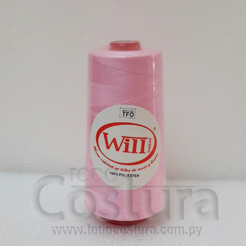 HILO DE COSER WILL (152 - ROSADO - 2500Y) 40/2 -TFO