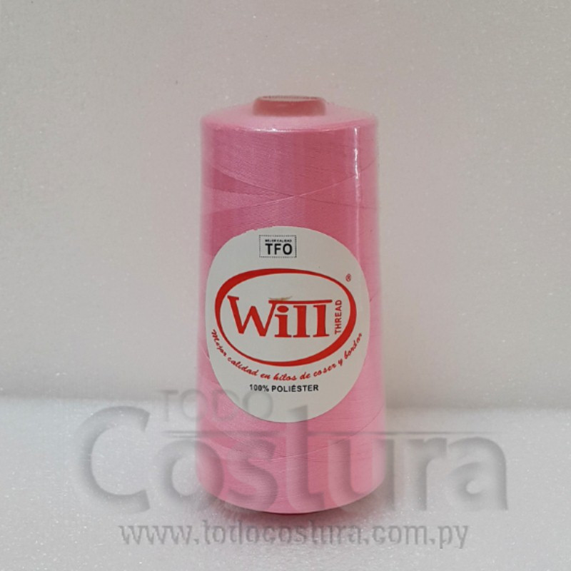 HILO DE COSER WILL (154 - ROSADO - 2500Y) 40/2 -TFO