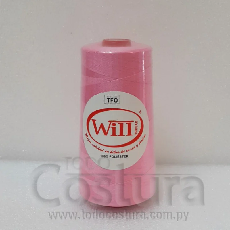 HILO DE COSER WILL (154 - ROSADO - 2500Y) 40/2 -TFO