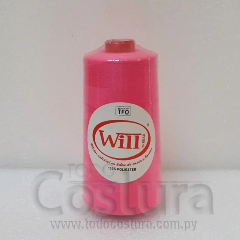 HILO DE COSER WILL (161 - ROSADO - 2500Y) 40/2 -TFO