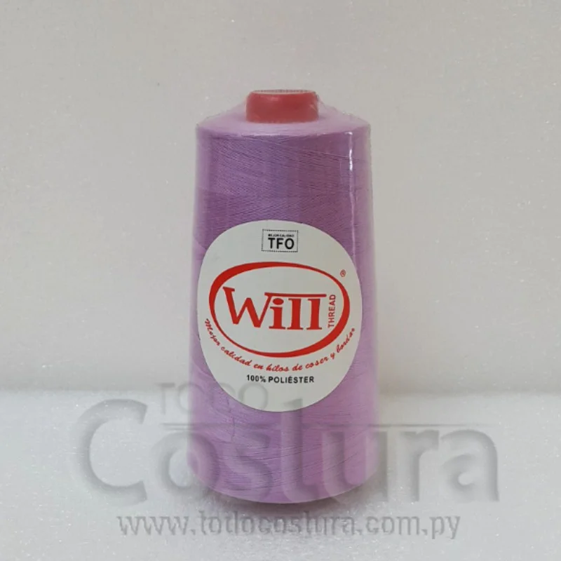 HILO DE COSER WILL (177 - LILA CLARO - 2500Y) 40/2 -TFO