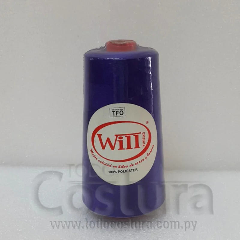 HILO DE COSER WILL (200 - LILA OSCURO - 2500Y) 40/2 -TFO