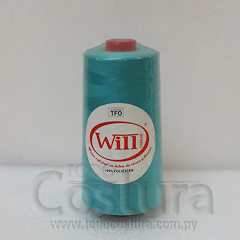 HILO DE COSER WILL (233 - TURQUESA - 2500Y) 40/2 -TFO