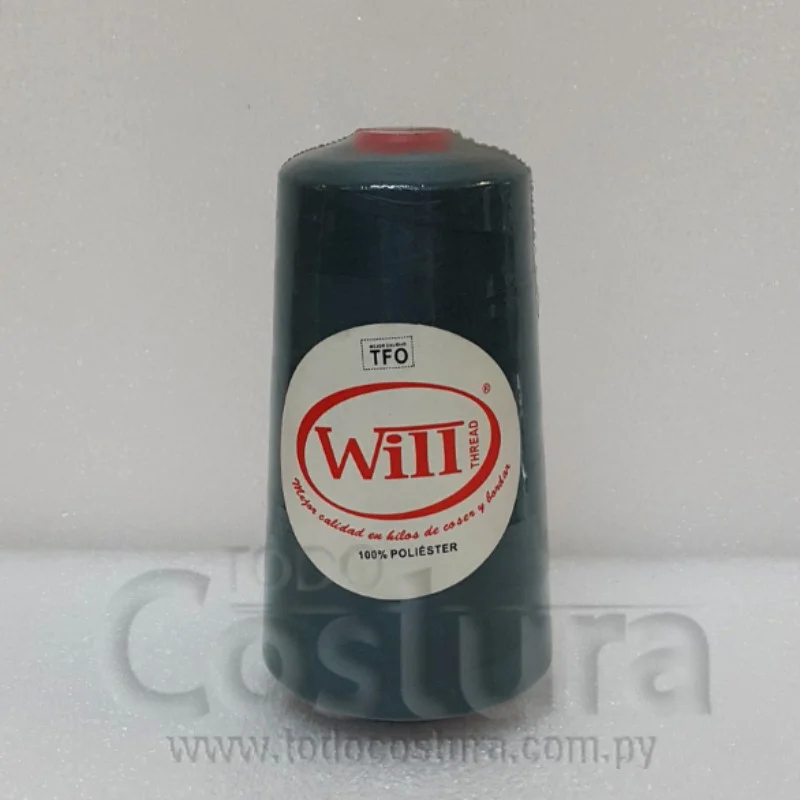 HILO DE COSER WILL (250 - VERDE MUSGO - 2500Y) 40/2 -TFO