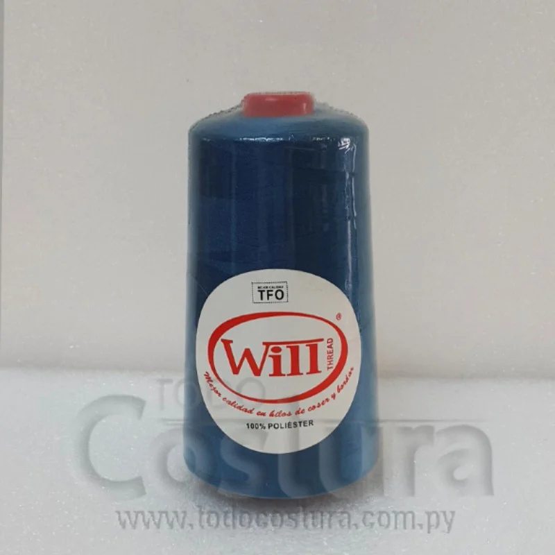 HILO DE COSER WILL (265 - TURQUESA OSCURO - 2500Y) 40/2 -TFO