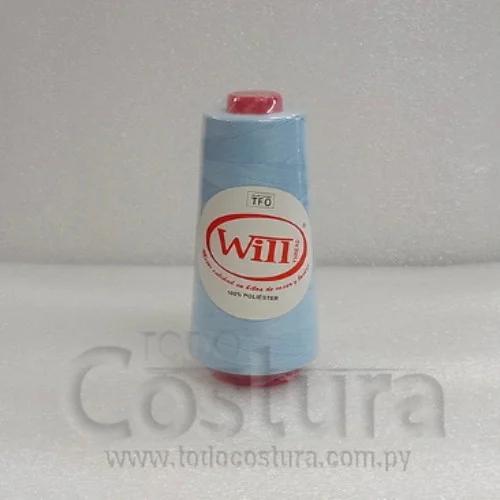 HILO DE COSER WILL (276 - CELESTE - 2500Y) 40/2 -TFO