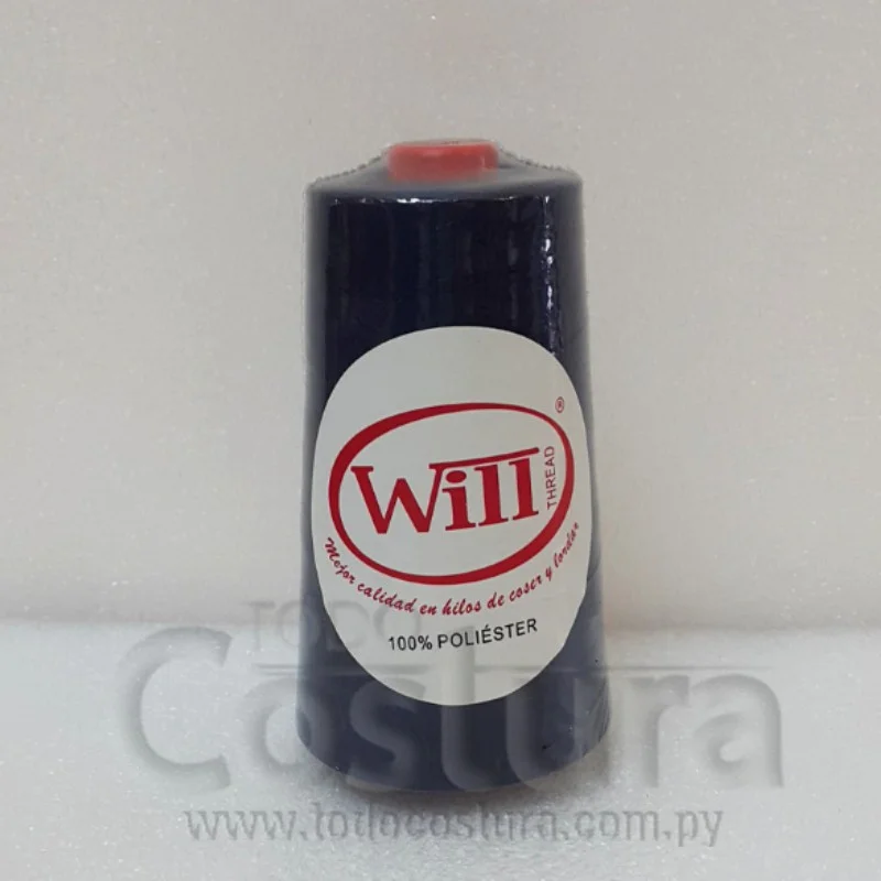 HILO DE COSER WILL (322 - AZUL NEGRUZCO - 2500Y) 40/2 -TFO