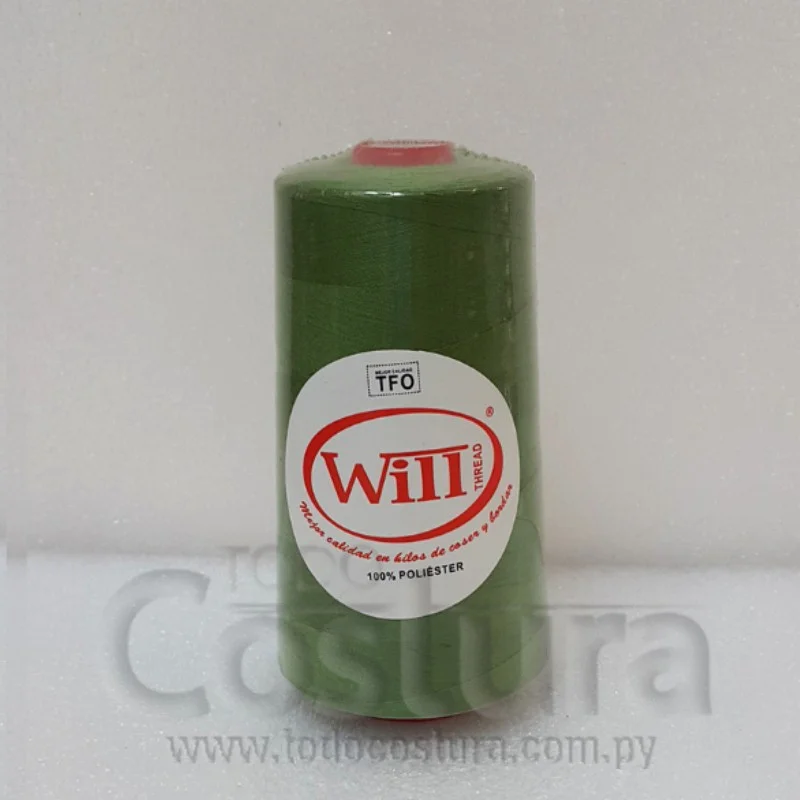 HILO DE COSER WILL (388 - VERDE HIERBA - 2500Y) 40/2 -TFO