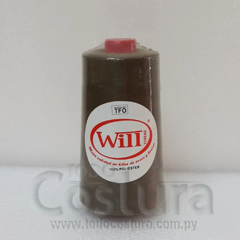 HILO DE COSER WILL (396 - PARDO ARCILLA  - 2500Y) 40/2 -TFO