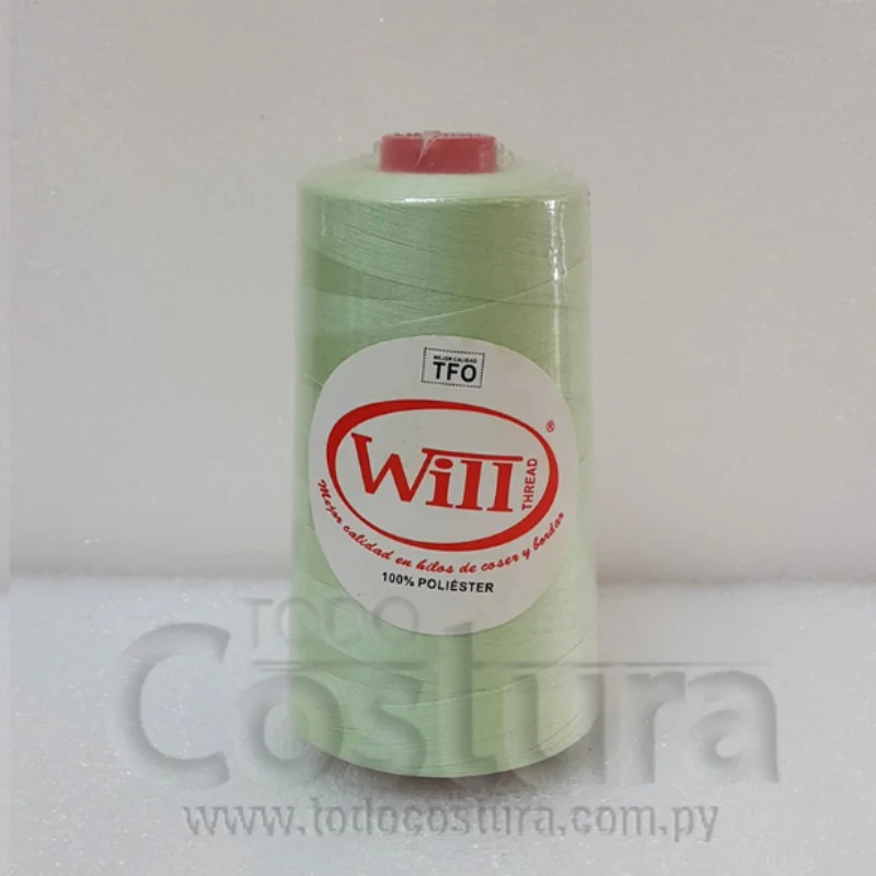 HILO DE COSER WILL (403 - VERDE AGUA - 2500Y) 40/2 -TFO