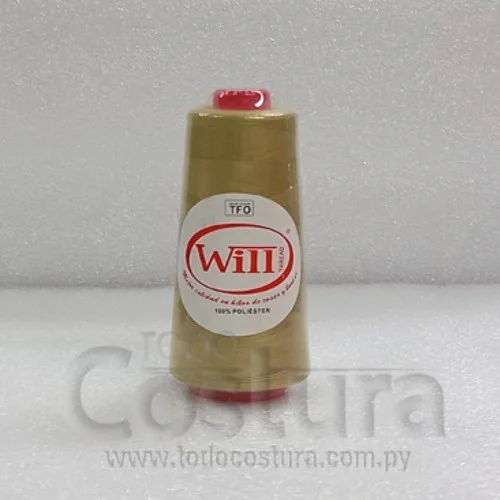 HILO DE COSER WILL (412 - ORO - 2500Y) 40/2 -TFO