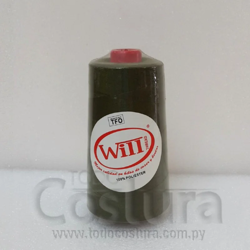 HILO DE COSER WILL (424 - VERDE MUSGO - 2500Y) 40/2 -TFO