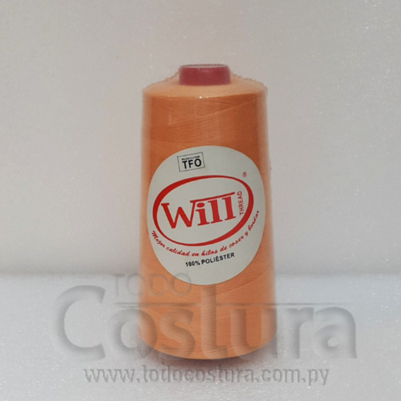 HILO DE COSER WILL (461 - NARANJA CLARO - 2500Y) 40/2 -TFO