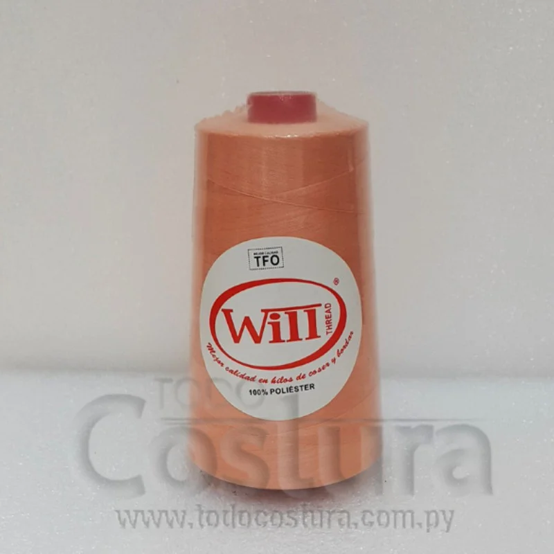 HILO DE COSER WILL (463 - NARANJA CLARO - 2500Y) 40/2 -TFO