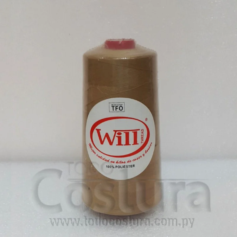 HILO DE COSER WILL (480 - MARRON CLARO - 2500Y) 40/2 -TFO