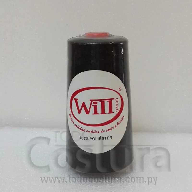HILO DE COSER WILL (495 - MARRON OSCURO - 2500Y) 40/2 -TFO